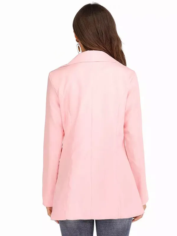 Women Blazers Jacket Office Long Sleeve