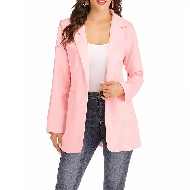 Women Blazers Jacket Office Long Sleeve