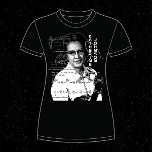 Women In Science KATHERINE JOHNSON t-shirt