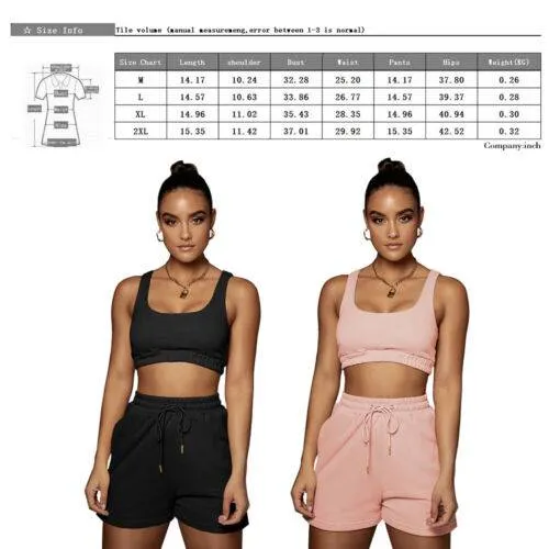 Women Yoga Seamless Workout Gym Light Shorts with Sports Bra Kit