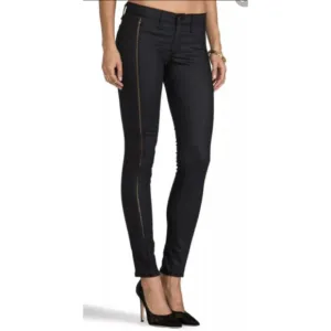 Women's Rag &amp; Bone Split Shoreditch Skinny Jeans Size 30 GreyishBlack