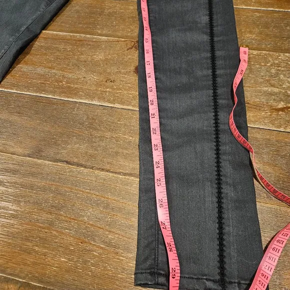 Women's Rag &amp; Bone Split Shoreditch Skinny Jeans Size 30 GreyishBlack