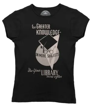 Women's Visit Your Library Vintage T-Shirt