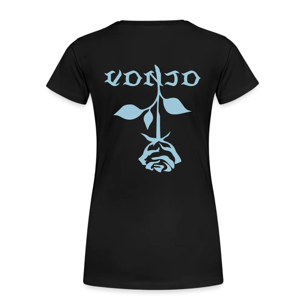 Women’s VonJo Floral (Light Blue Letter) Tee
