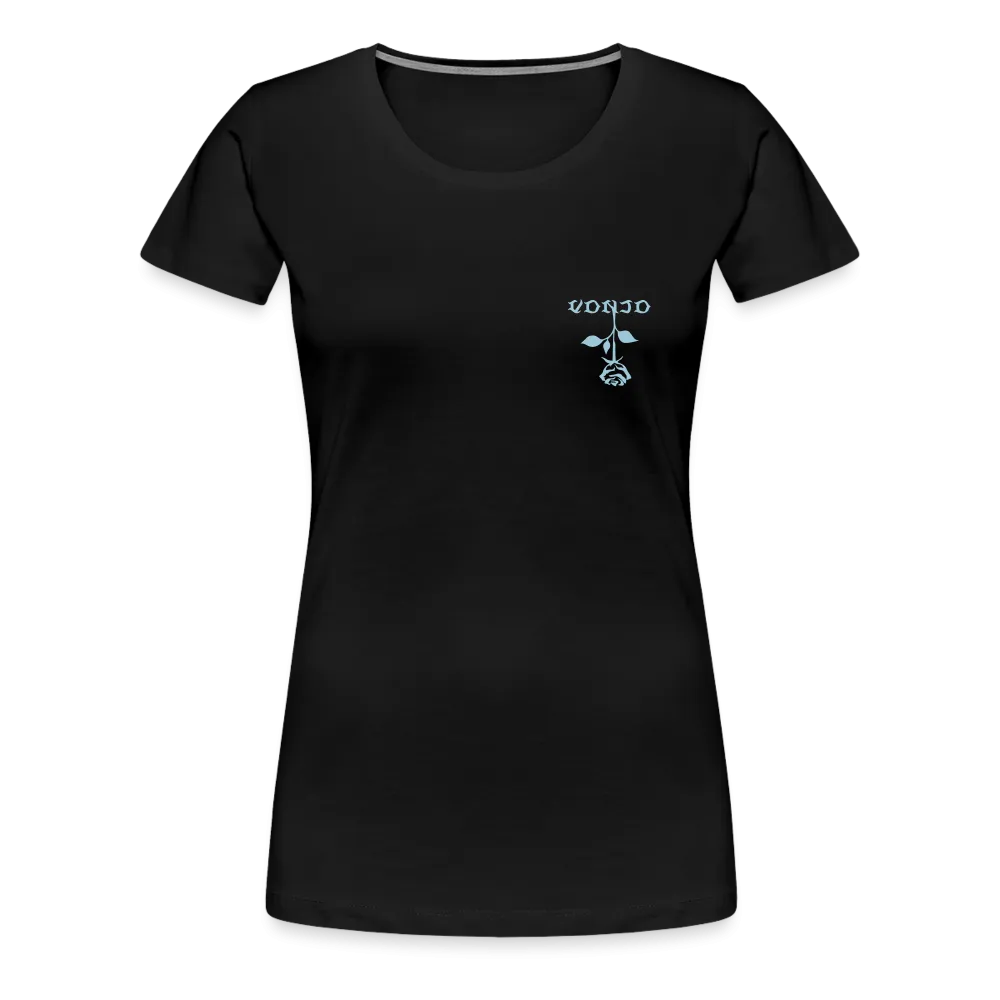 Women’s VonJo Floral (Light Blue Letter) Tee