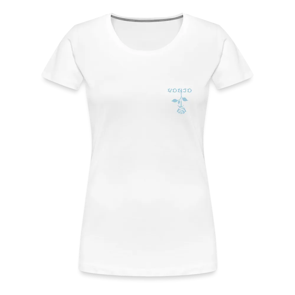 Women’s VonJo Floral (Light Blue Letter) Tee