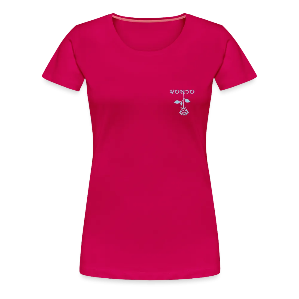 Women’s VonJo Floral (Light Blue Letter) Tee
