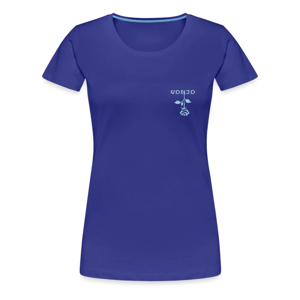 Women’s VonJo Floral (Light Blue Letter) Tee