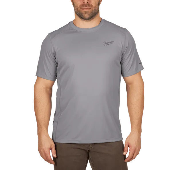 X-Large Grey Short Sleeve Workskin Light Shirt 414G-XL by Milwaukee