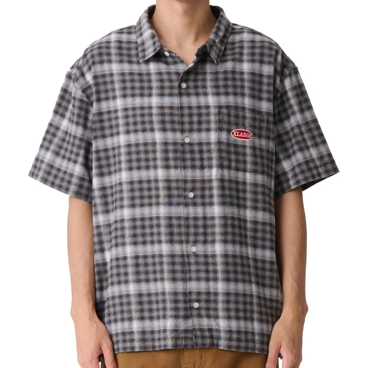 XLarge - Hound Check Shirt Grey