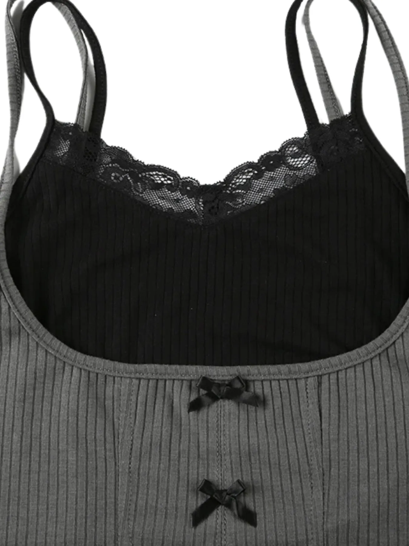 Y2K Bow Asymmetric Layered Top