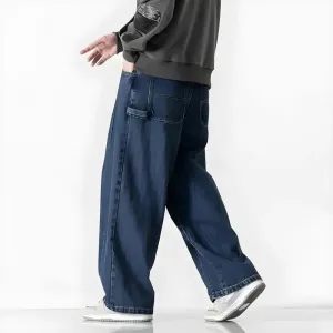 Y2K Casual Full Zip Jacket in Dark Wash Denim for Versatile Style