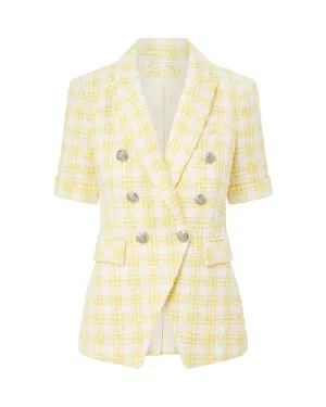 Yellow and White Jenny Dickey Jacket