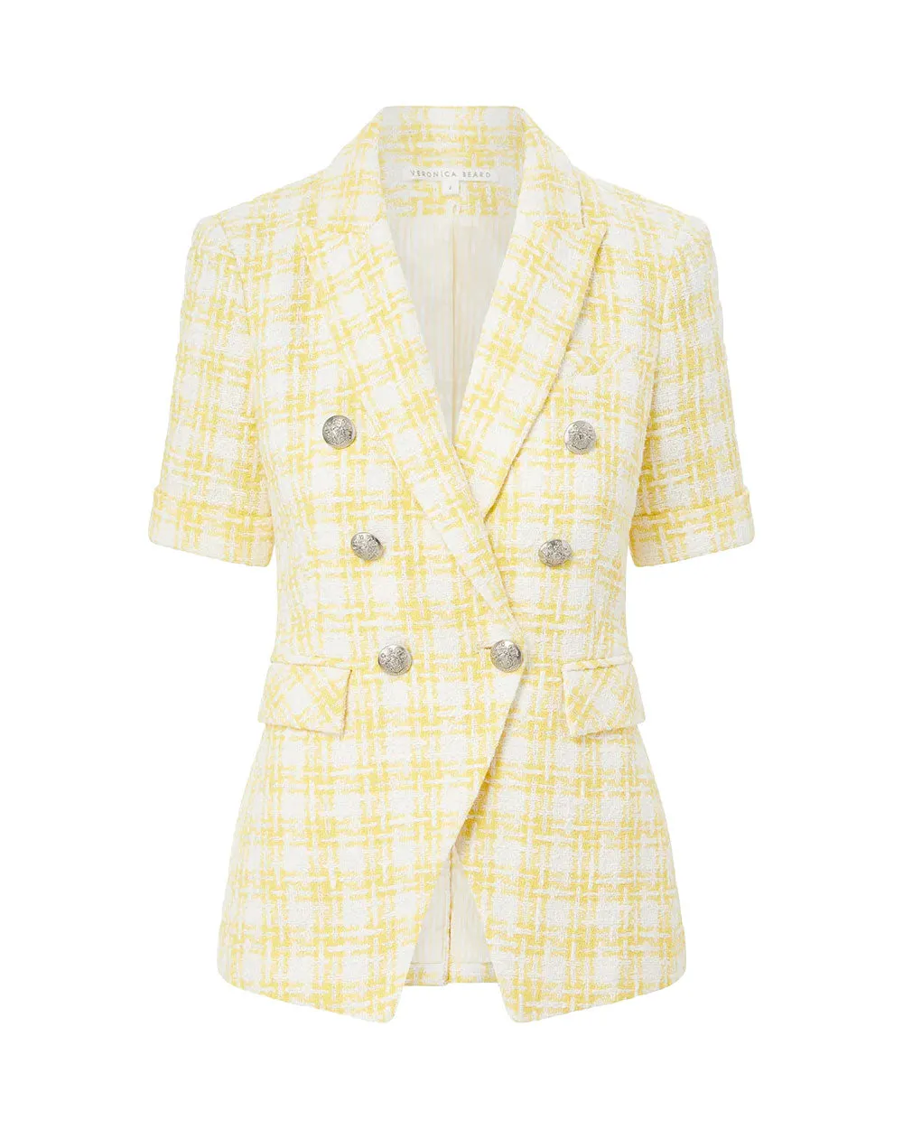 Yellow and White Jenny Dickey Jacket