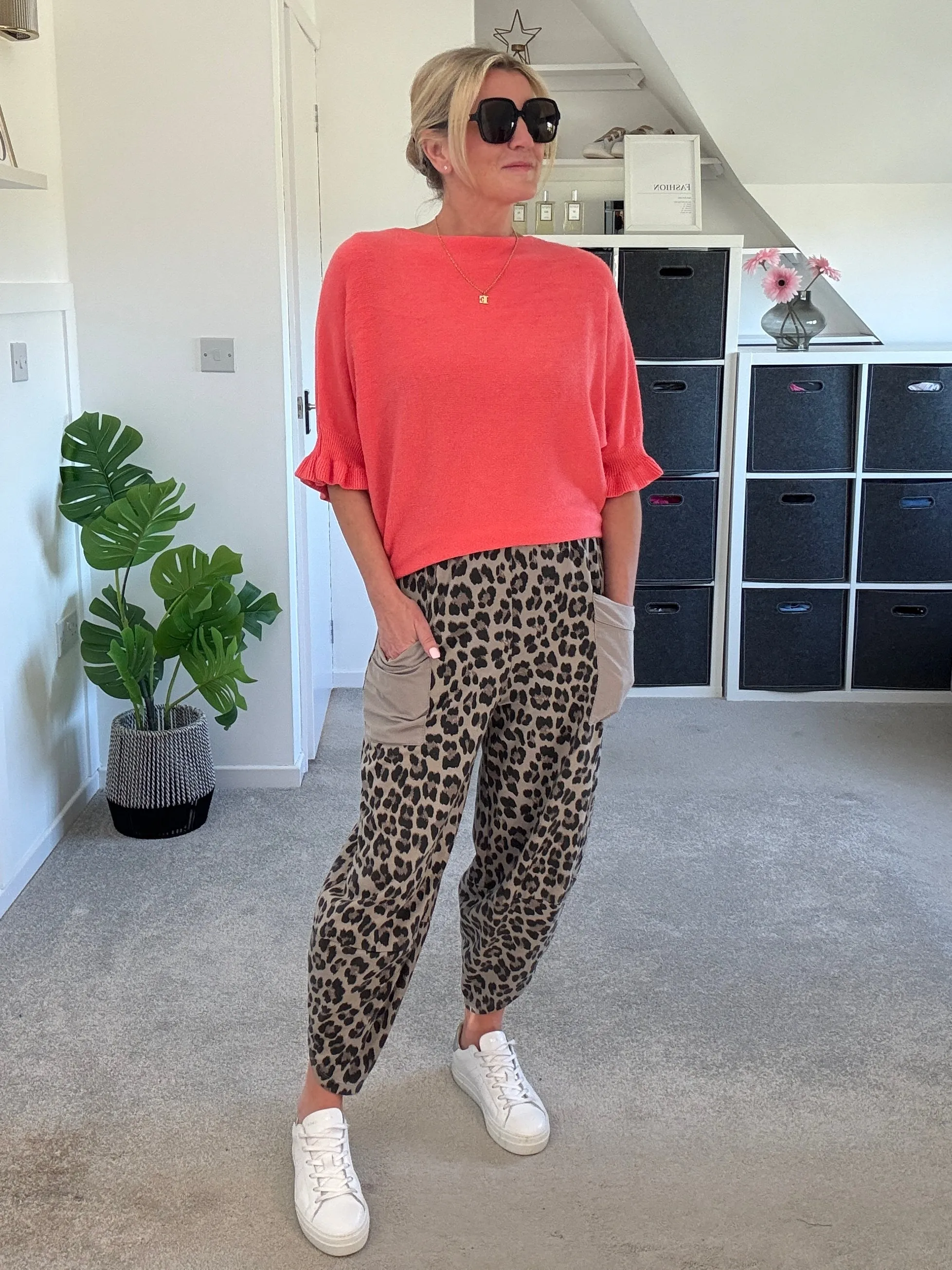 Yellow Frill Sleeve Jumper