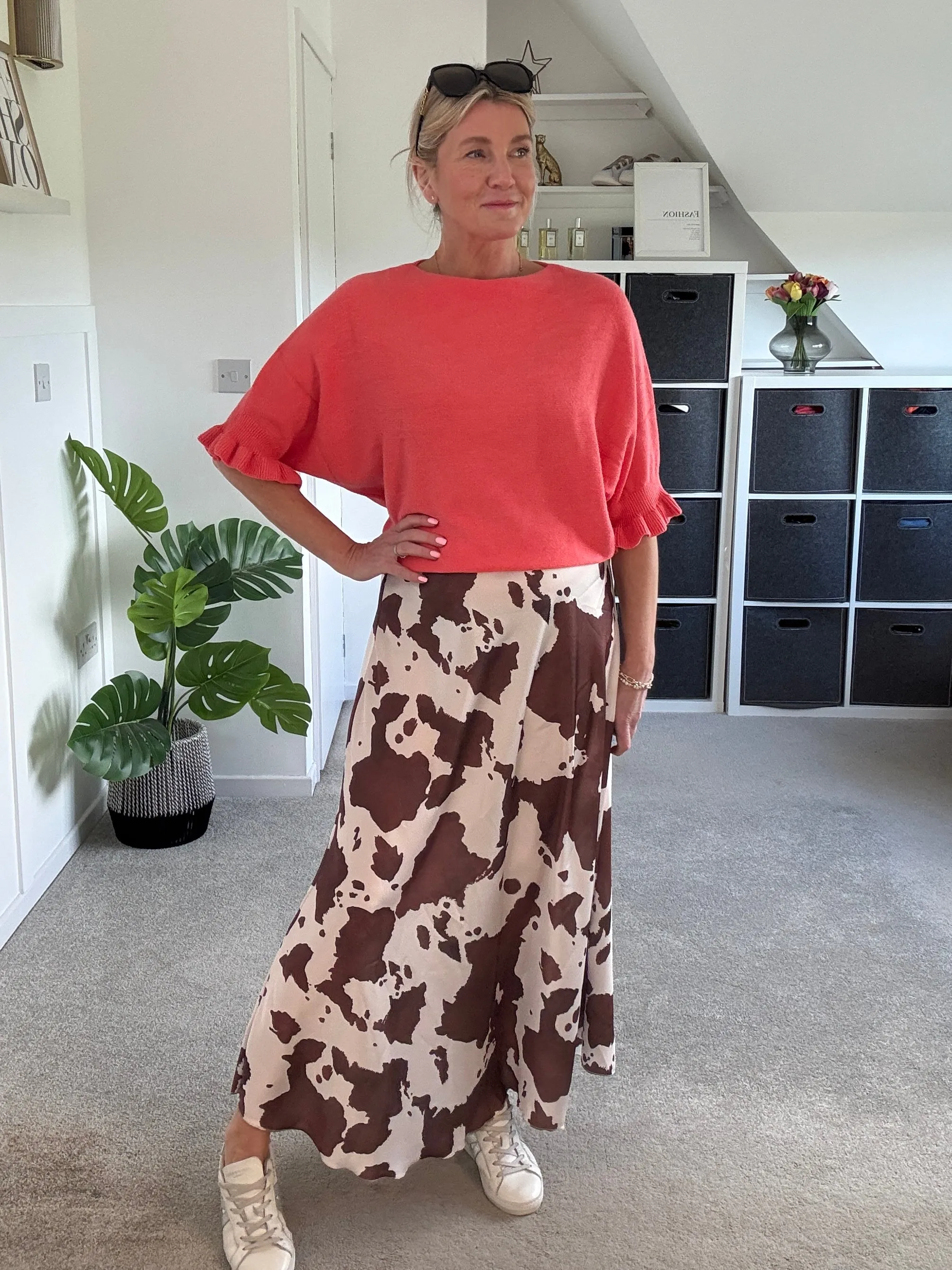 Yellow Frill Sleeve Jumper