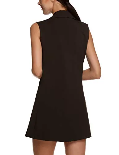 Yeokou Slim Suit Vest, Black