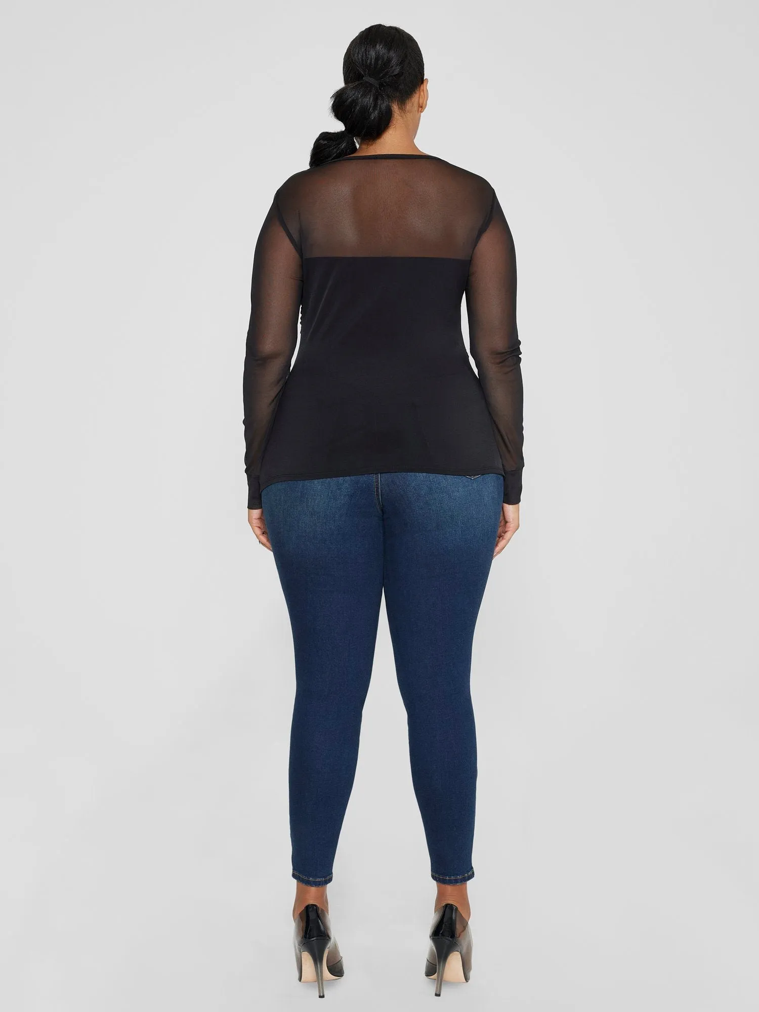 Yesenia Layered Mesh Top