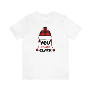 You Serious Clark-Unisex Jersey Short Sleeve Tee