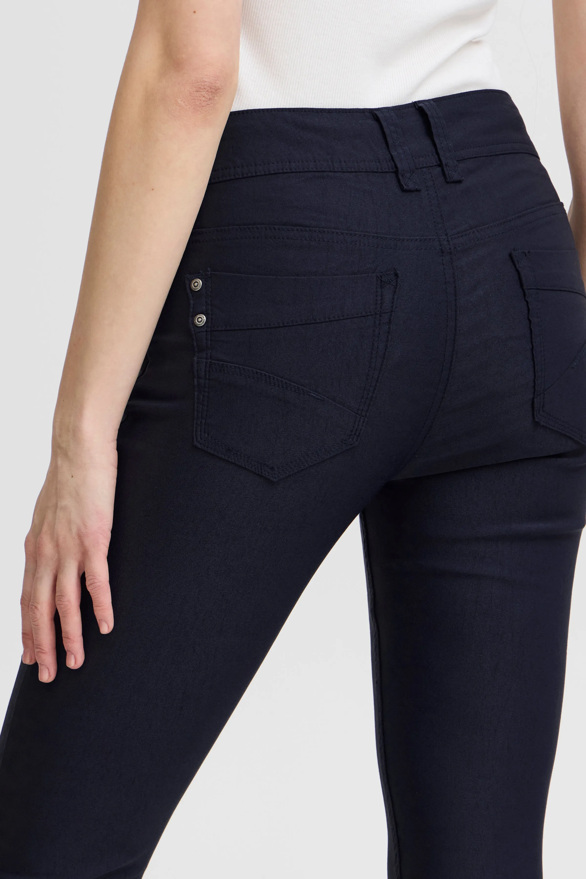 Zalin Tokyo Jeans | Dark Peacoat
