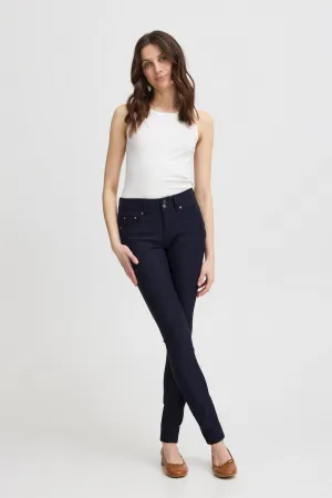 Zalin Tokyo Jeans | Dark Peacoat