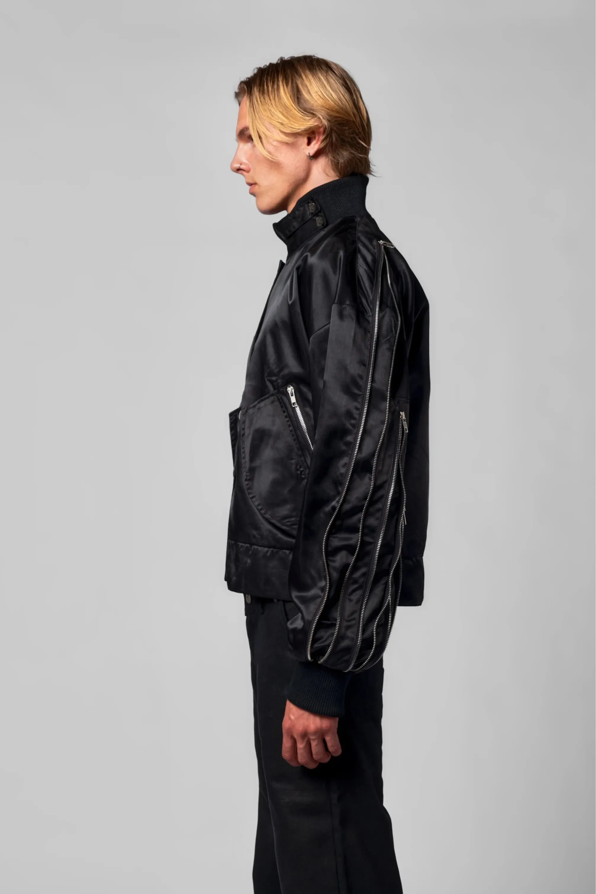 Zipper Dream Bomber Jacket
