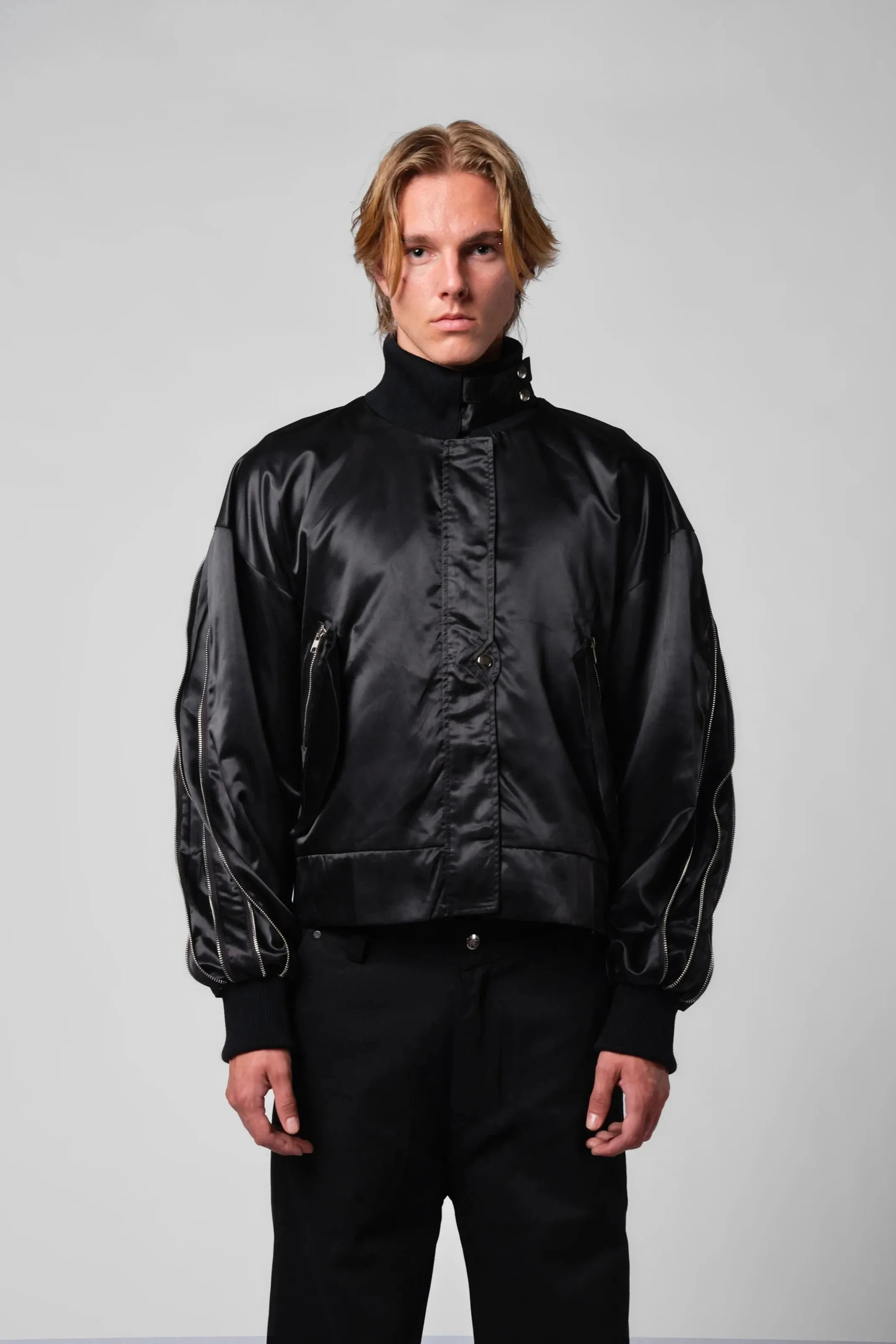 Zipper Dream Bomber Jacket