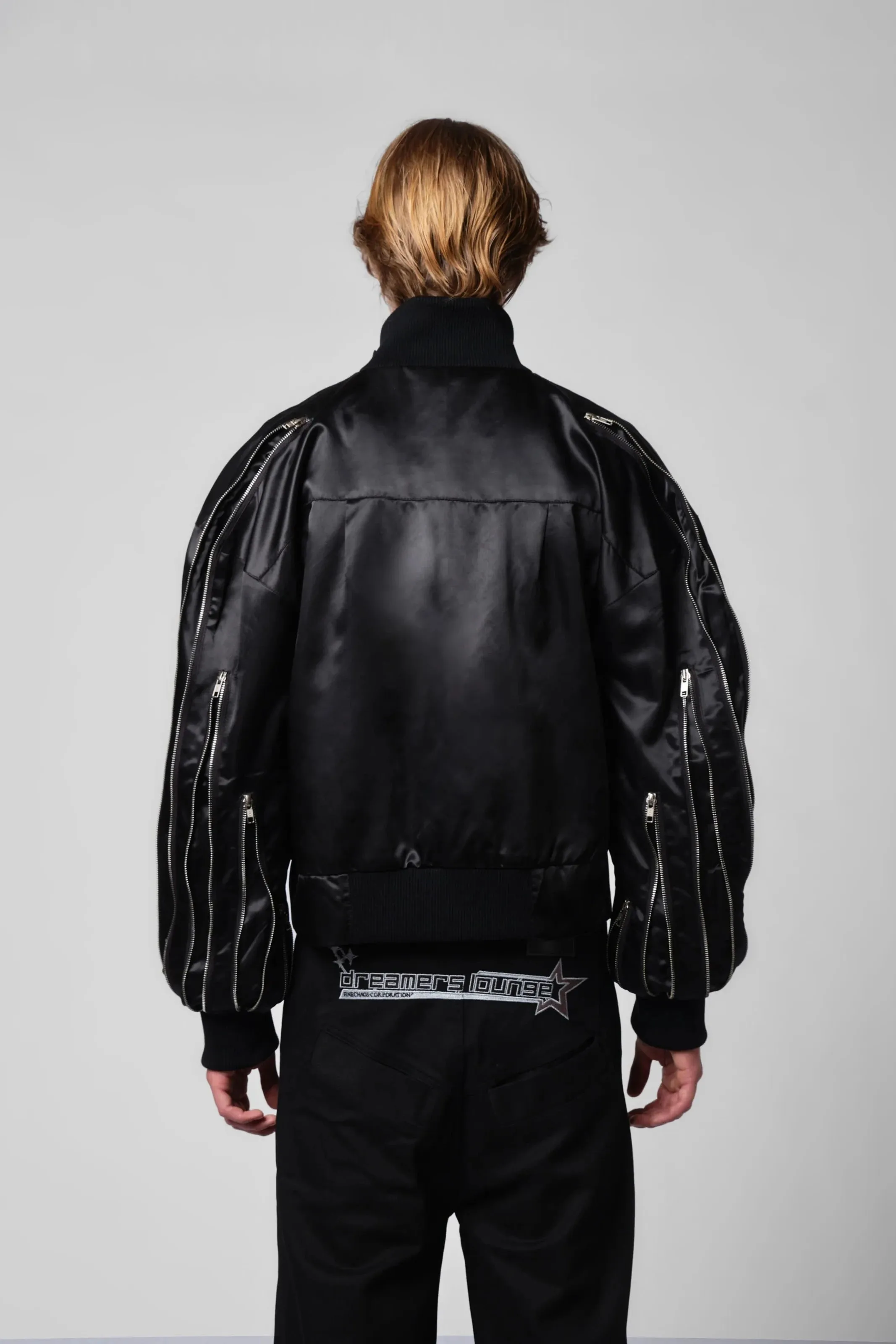 Zipper Dream Bomber Jacket