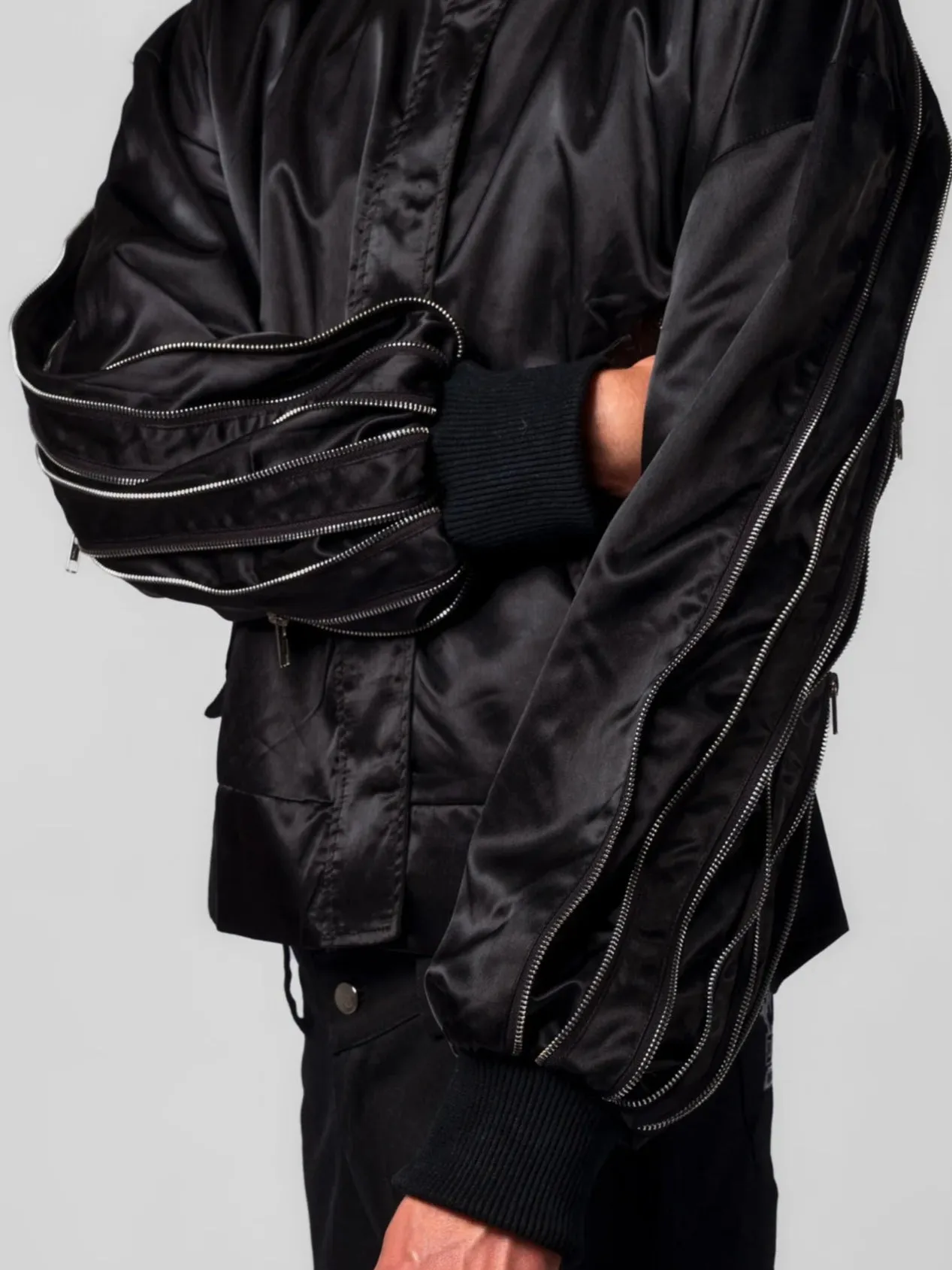 Zipper Dream Bomber Jacket